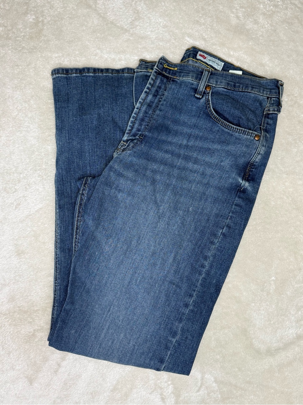 Wrangler Relaxed Boot Jeans Men’s 36x34 Medium Wash Denim
